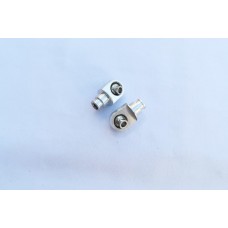 Bottom Shock Cap - SILVER - 2Pcs | Rovan Sports